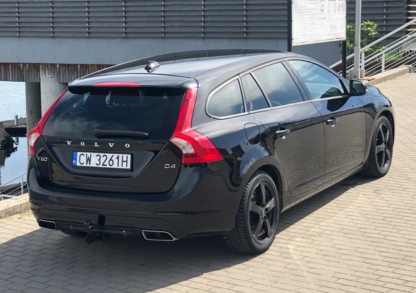 Volvo V60 cena 45900 przebieg: 285000, rok produkcji 2015 z Włocławek małe 667